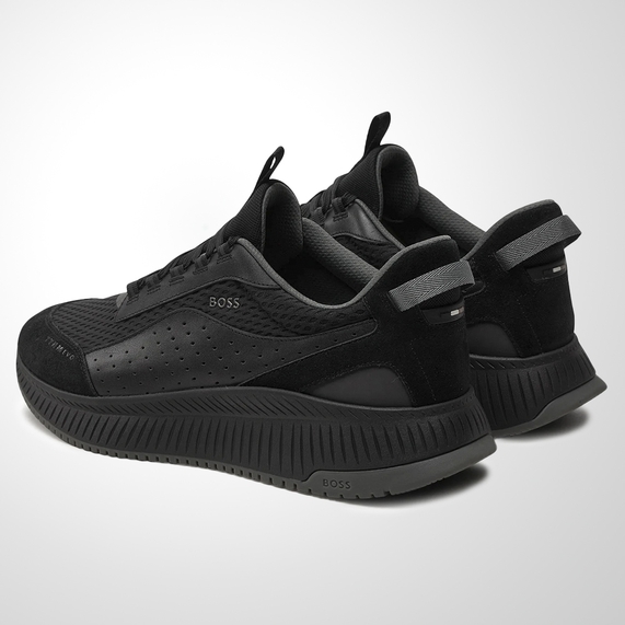 TÊNIS BOSS MASCULINO TTNM EVO SUEDE PRETO