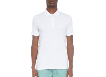 POLO PIMA CLÁSSICA BRANCA RICARDO ALMEIDA