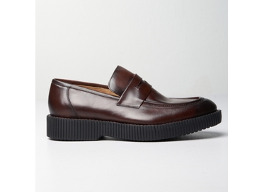 MOCASSIM MASCULINO LOAFER MARROM PADRÃO