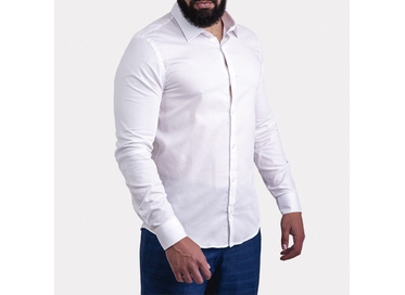 CAMISA SOCIAL FIO 100 ML BRANCA 54696