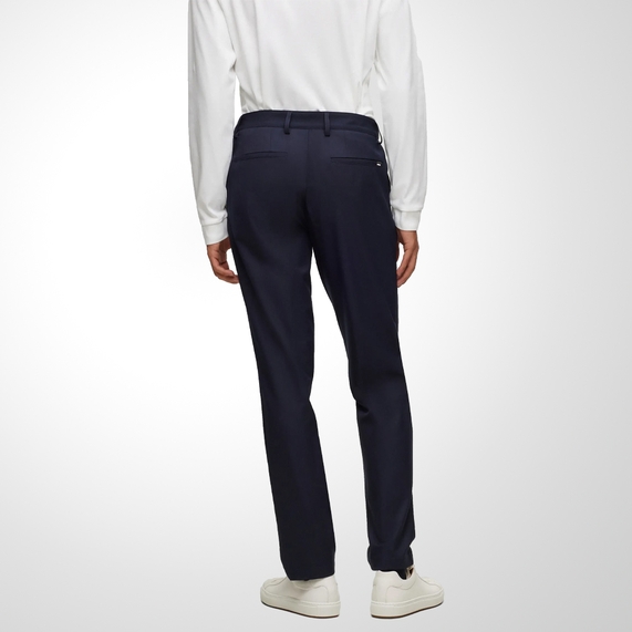 CALÇA MASCULINA P-GENIUS SLIM FIT MARINHO BOSS