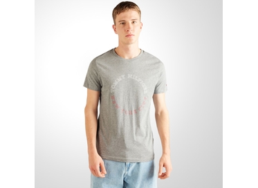 CAMISETA MONOTYPE CIRCULAR CINZA TOMMY HILFIGER