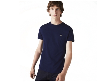 CAMISETA BÁSICA MASCULINA MANGA CURTA MARINHO LACOSTE