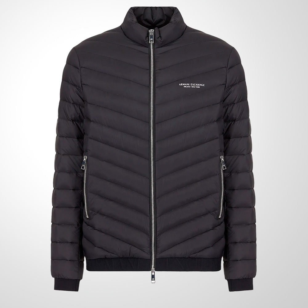 JAQUETA ARMANI EXCHANGE MASCULINA MILANO NEW YORK PRETA