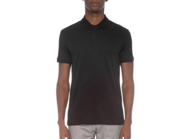 POLO PIMA CLÁSSICA PRETA RICARDO ALMEIDA