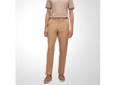 CALÇA MASCULINA P-GENIUS SLIM FIT BEGE BOSS