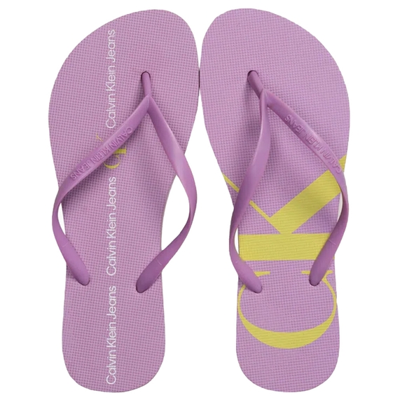 CHINELO ESPORTE FEMININO LILAS CALVIN KLEIN