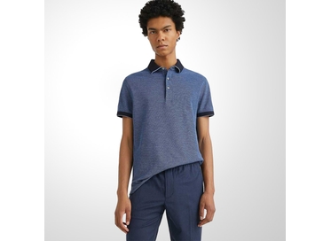 POLO MASCULINA HONEY COMB MARINHO TOMMY HILFIGER