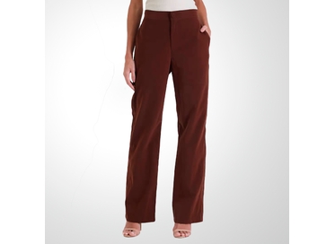 CALCA FORUM FEMININA CASUAL MARROM