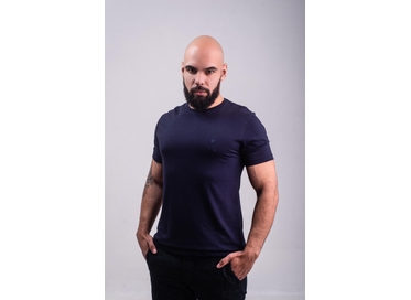 CAMISETA FIO PIMA MC MARINHO 54604