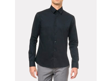 CAMISA BASICA ML PRETA CKSM10