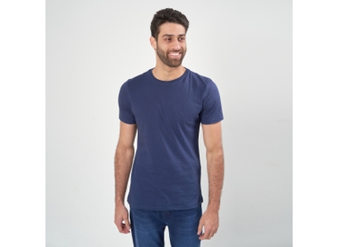 CAMISETA BÁSICA AZUL ESCURO PADRÃO