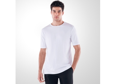 CAMISETA RICARDO ALMEIDA INTERLOC FIO 140 BRANCA