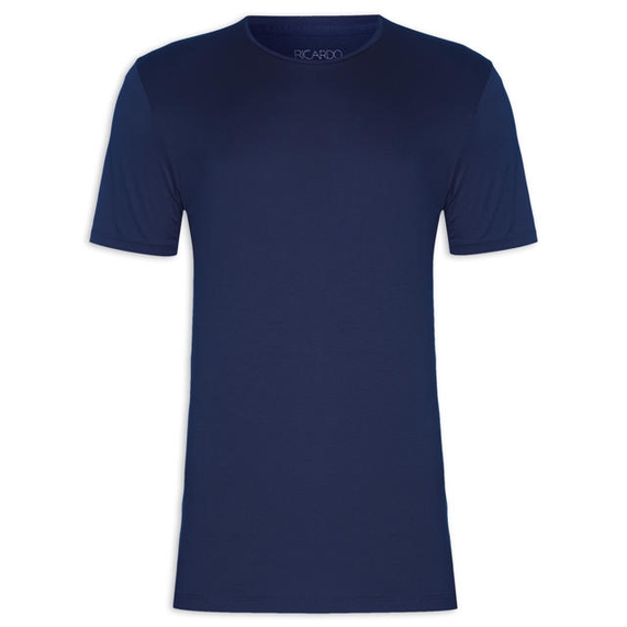 CAMISETA BÁSICA AZUL ESCURO RICARDO ALMEIDA