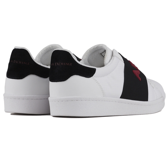TÊNIS MASCULINO COM DETALHES CONTRASTANTES BRANCO ARMANI EXCHANGE