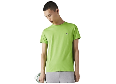 CAMISETA BÁSICA MASCULINA MANGA CURTA VERDE CLARO LACOSTE