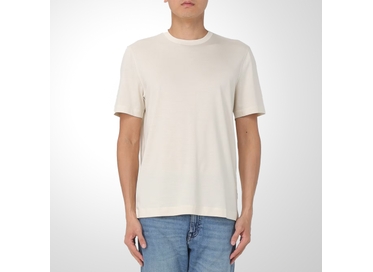 CAMISETA MASCULINA THOMPSON LYOCELL BEGE BOSS