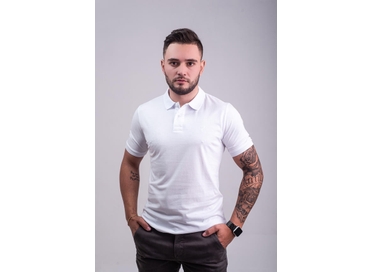 POLO FIO PIMA MC BRANCA 54603