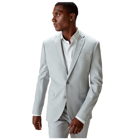 BLAZER MASCULINO CINZA RICARDO ALMEIDA