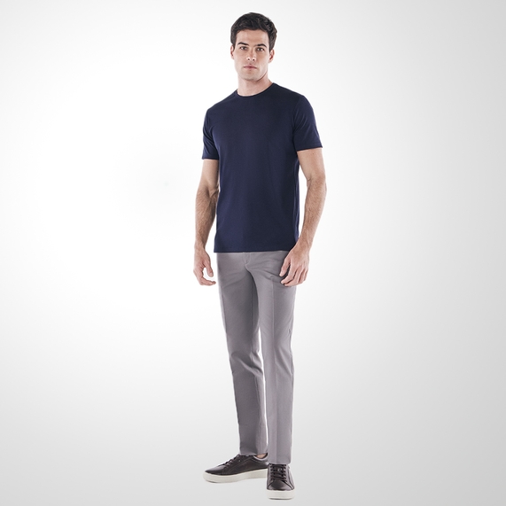 CAMISETA RICARDO ALMEIDA INTERLOC FIO 140 MARINHO