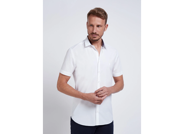 CAMISA CASUAL M/C BRANCA 54066