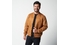 JAQUETA MASCULINA SUEDE CARAMELO PADRÃO
