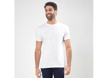 CAMISETA BASICA BRANCA PADRÃO