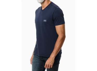 CAMISETA BASICA DEC V M/C MARINHO CKJM100